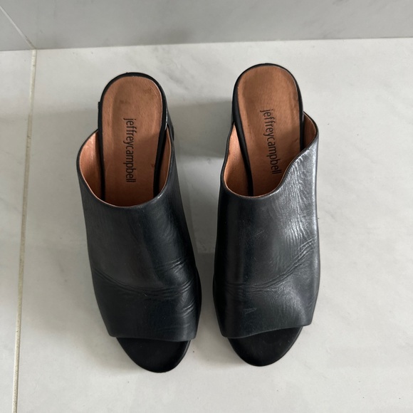Jeffrey Campbell leather mules - Size 6 - Picture 2 of 5
